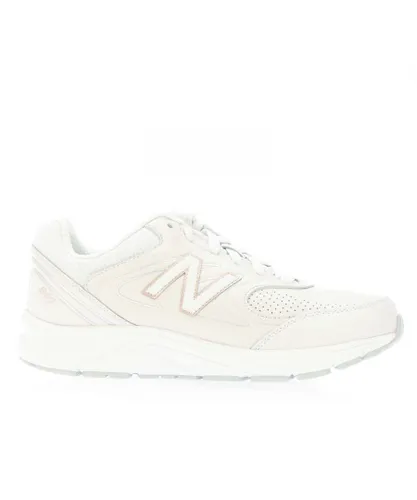 New Balance Womenss 840v2 Walking Shoes D Width in Off White Leather (archived)