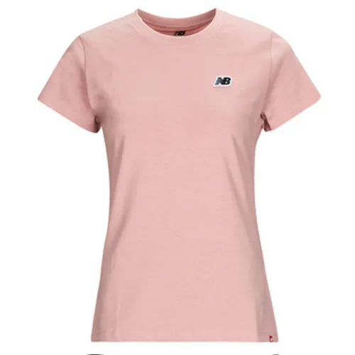 New Balance  WT23600-POO  women's T shirt in Pink