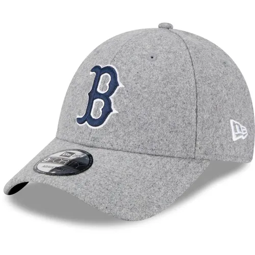 New Era 9Forty Adjustable Cap - MELTON Boston Red Sox grey