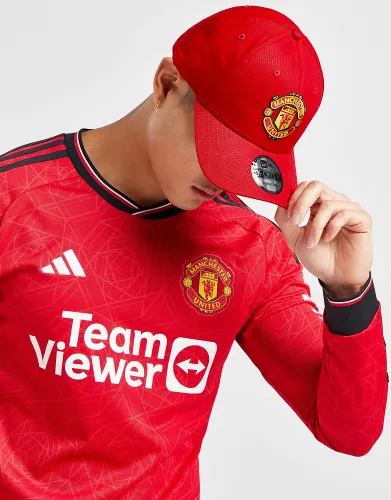 New Era 9FORTY Manchester United Adjustable Cap - Red