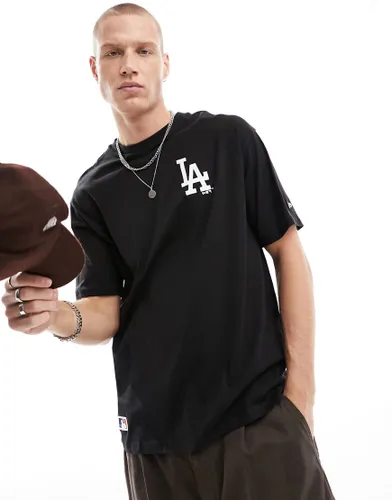 New Era LA Dodgers oversize t-shirt in black