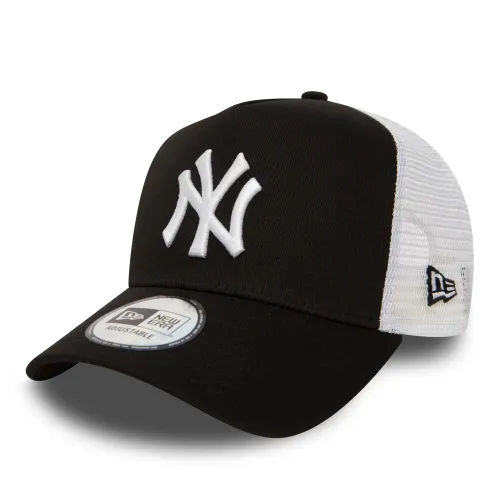 New Era New York Yankees MLB Clean Black White 9Forty
