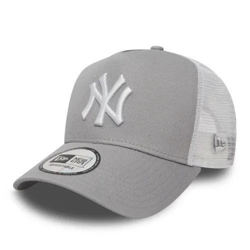 New Era New York Yankees MLB Clean Grey White 9Forty