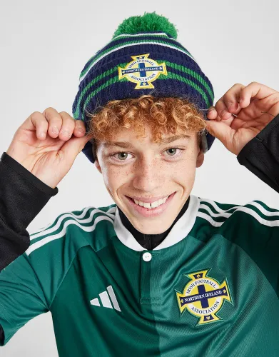 New Era Northern Ireland Youth Pom Beanie Hat - Green