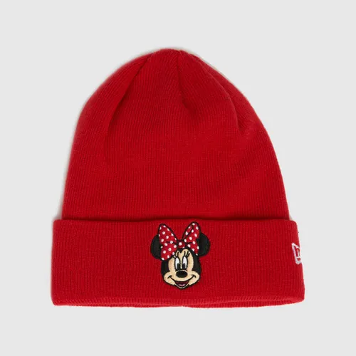 New Era Red Minnie Mouse Knit