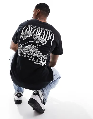 New Look Colorado graphic t-shirt in black