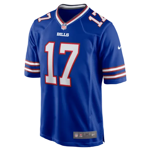 NFL Buffalo Bills (Josh Allen) Men's Game American Football Jersey - Blue - Polyester