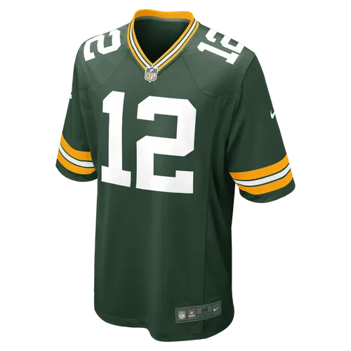 NFL Green Bay Packers (Aaron Rodgers) Men's Game American Football Jersey - Green - Polyester