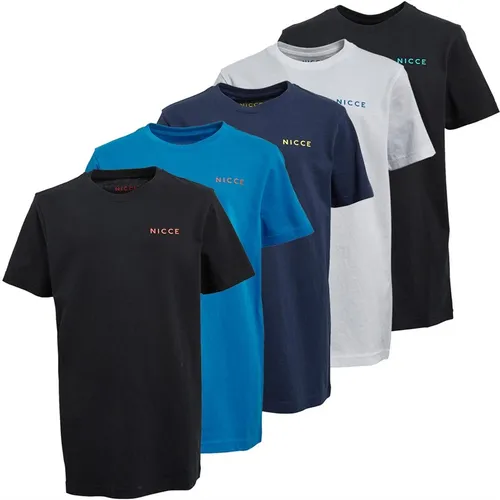NICCE Boys Culver Five Pack T-Shirts Assorted