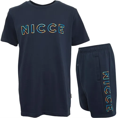 NICCE Boys Rothman T-Shirt And Shorts Set Navy