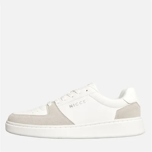 NICCE Mens Force Trainers White/Silver/Grey
