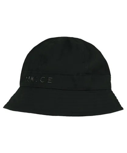 NICCE Mens Logo Unisex Black Clayton Bucket Hat 211 1 18 42 0001 Cotton - One