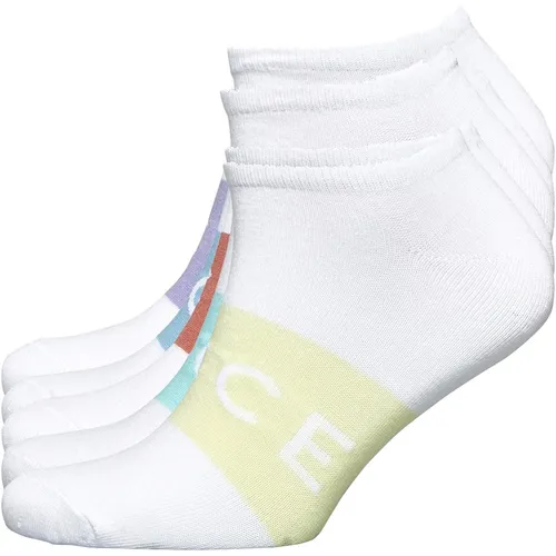 NICCE Mens Towson Five Pack Trainer Socks White