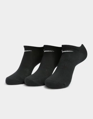 Nike 3 Pack Low Socks - Black