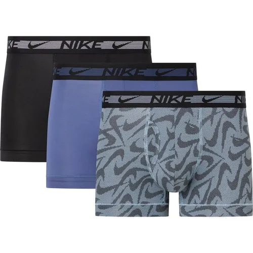 Nike 3 Pack Stretch Trunks Mens - Multi