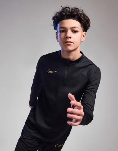 Nike Academy 1/4 Zip Top Junior - Black