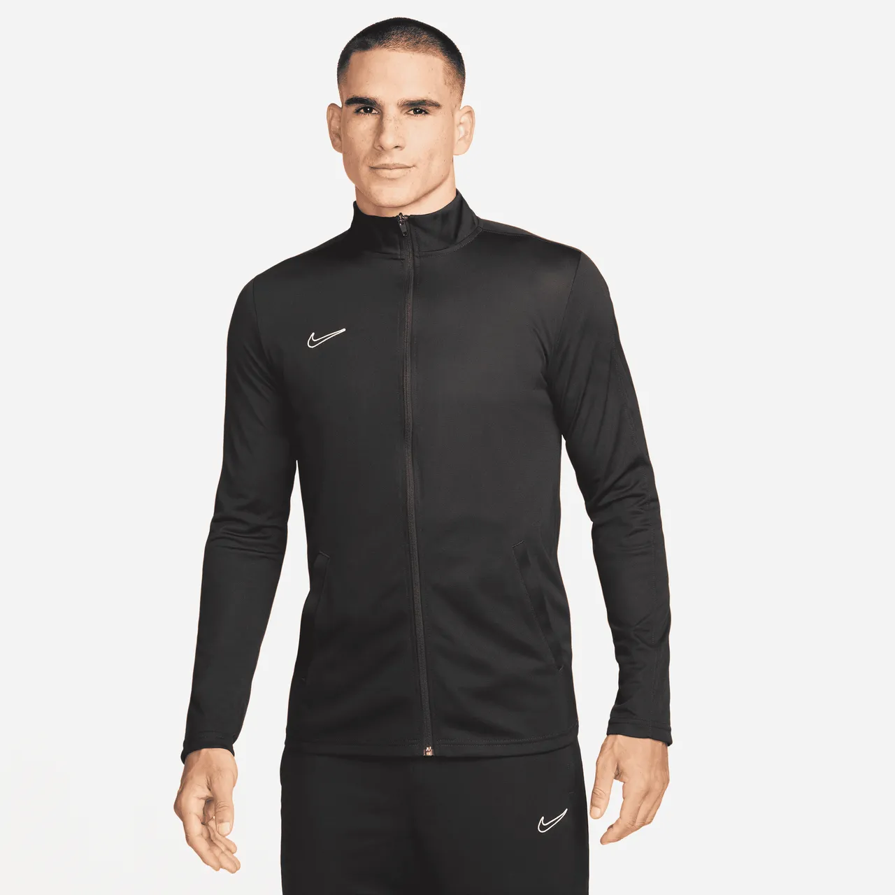 Nike Academy Men's Dri-FIT Football Tracksuit - Black - Polyester