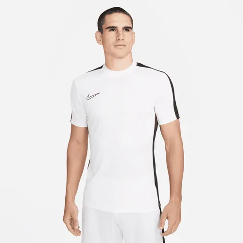 Nike Academy Men's Dri-FIT Short-Sleeve Football Top - White - Polyester