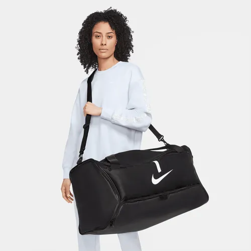 Nike Academy Team Football Duffel Bag (Large, 95L) - Black - Polyester