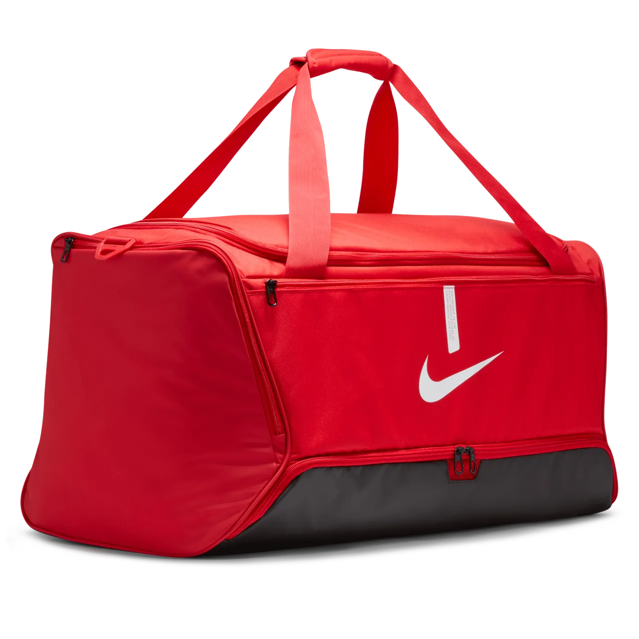 Nike Academy Team Football Duffel Bag (Large, 95L) - Red - Polyester