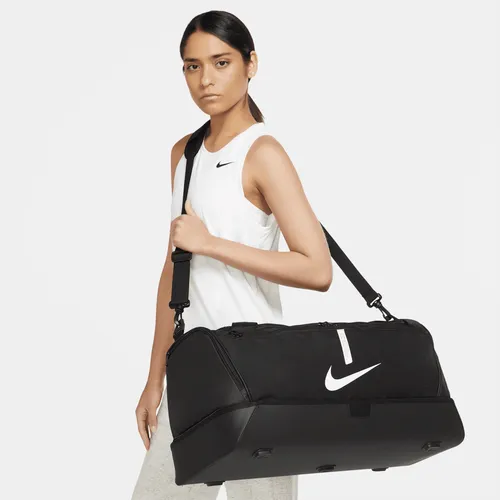 Nike Academy Team Football Hardcase Duffel Bag (Large, 59L) - Black - Polyester
