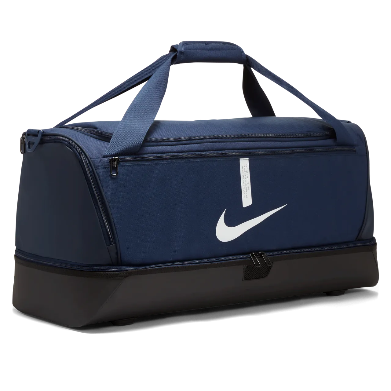 Nike Academy Team Football Hardcase Duffel Bag (Large, 59L) - Blue - Polyester