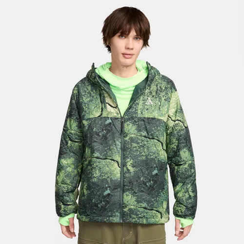 Nike ACG 'Rope de Dope' Men's Therma-FIT ADV All-Over Print Jacket - Green - Polyester