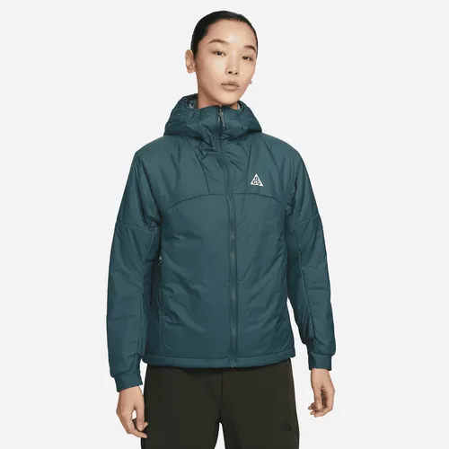 Nike ACG 'Rope De Dope' PrimaLoft® Women's Therma-FIT ADV Lightweight Water-Repellent Hooded Jacket - Grey - Polyester