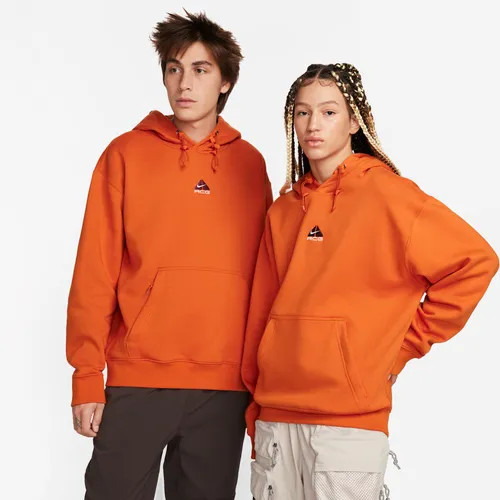 Nike ACG Therma-FIT Fleece Pullover Hoodie - Orange - Polyester