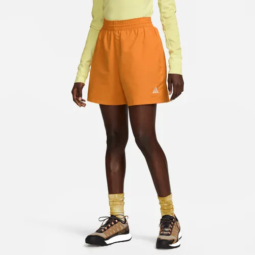 Nike ACG Women's 12.5cm (approx.) Shorts - Orange - Polyester