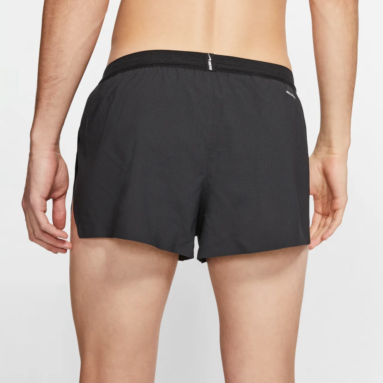 Nike AeroSwift Men's 5cm (approx.) Brief-Lined Racing Shorts - Black - Polyester