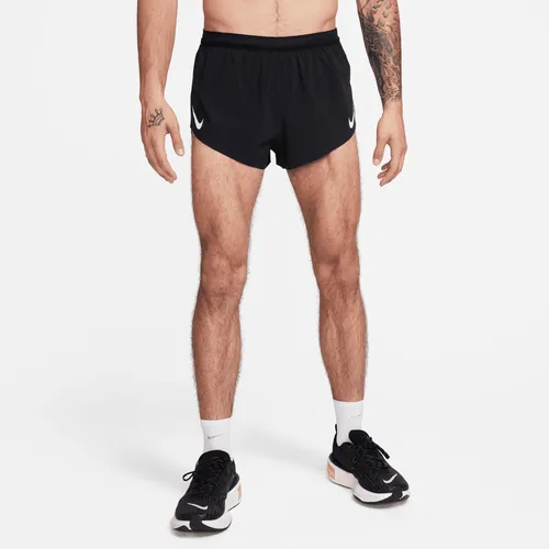Nike AeroSwift Men's Dri-FIT ADV 5cm (approx.) Brief-Lined Running Shorts - Black - Polyester
