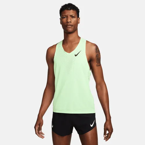 Nike AeroSwift Men's Dri-FIT ADV Running Vest - Green - Polyester