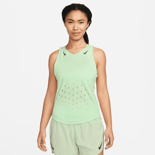 Nike AeroSwift Women's Dri-FIT ADV Running Vest - Green - Polyester