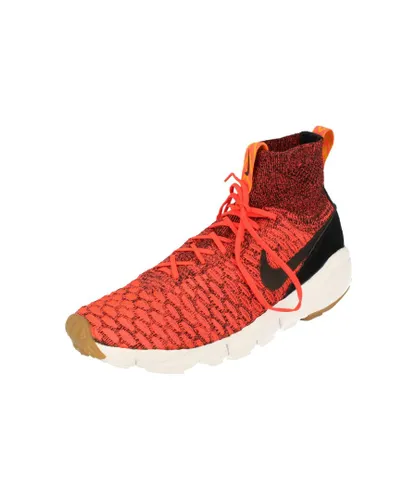 Nike Air Footscape Magista Flyknit Mens Red Trainers