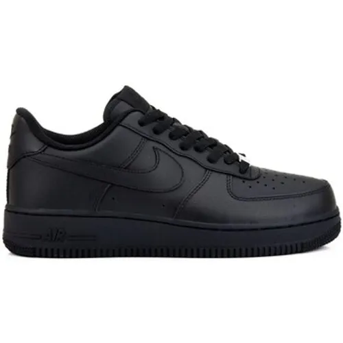 Nike  Air Force 1 07  men's Shoes (Trainers) in Black
