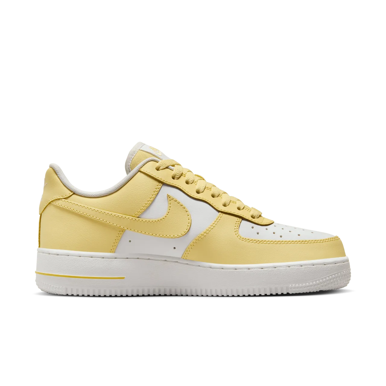 Nike Air Force 1 '07 Women's Shoes - Yellow - Leather