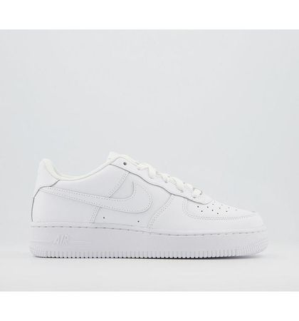 Nike Air Force 1 Boys Trainers WHITE