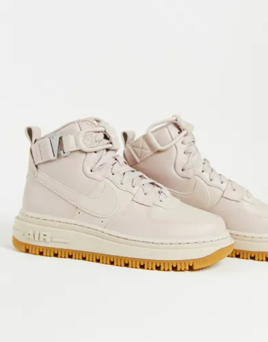 Nike Air Force 1 High Utility 2.0 trainers in fossil stone-Neutral