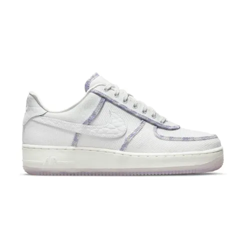 Nike , Air Force 1 Low Lavender Sneakers ,White female, Sizes: