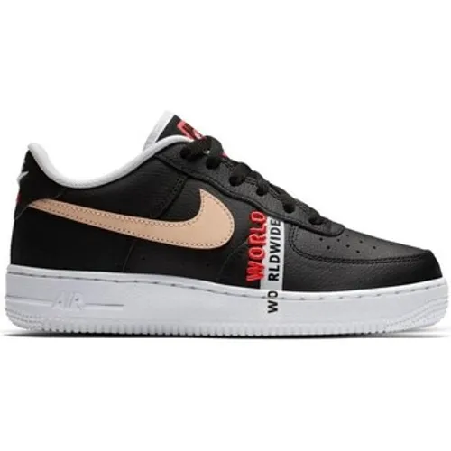 Nike  Air Force 1 LV8 1 GS  boys's Children's Shoes (Trainers) in Black