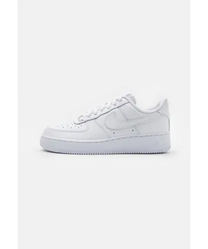 Nike Air Force 1 Mens Trainers White Leather