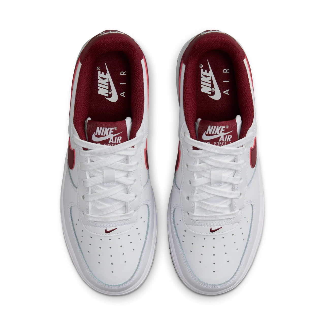 Nike Air Force 1 Older Kids' Shoes - White