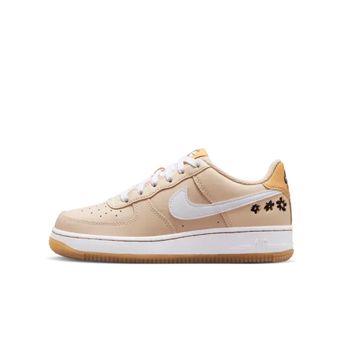 Nike Air Force 1 SE Older Kids' Shoes - Brown - Leather