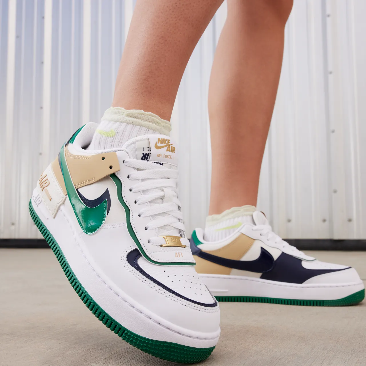 Nike Air Force 1 Shadow Women's Shoes - White