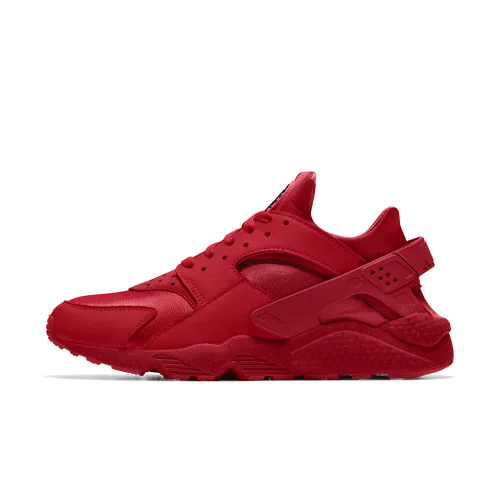 Nike Air Huarache By You Custom Men's Shoes - Red - Leather
