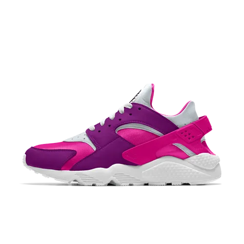 Nike Air Huarache By You Custom Women's Shoes - Pink - Leather
