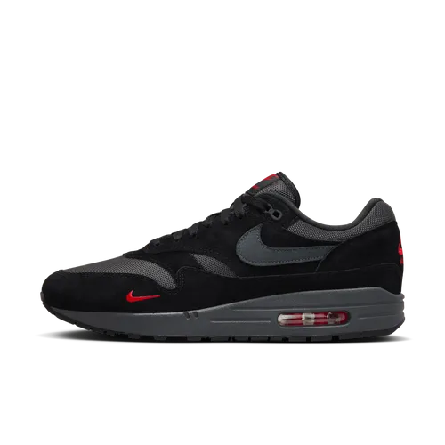 Nike Air Max 1 Men's Shoes - Black - Leather