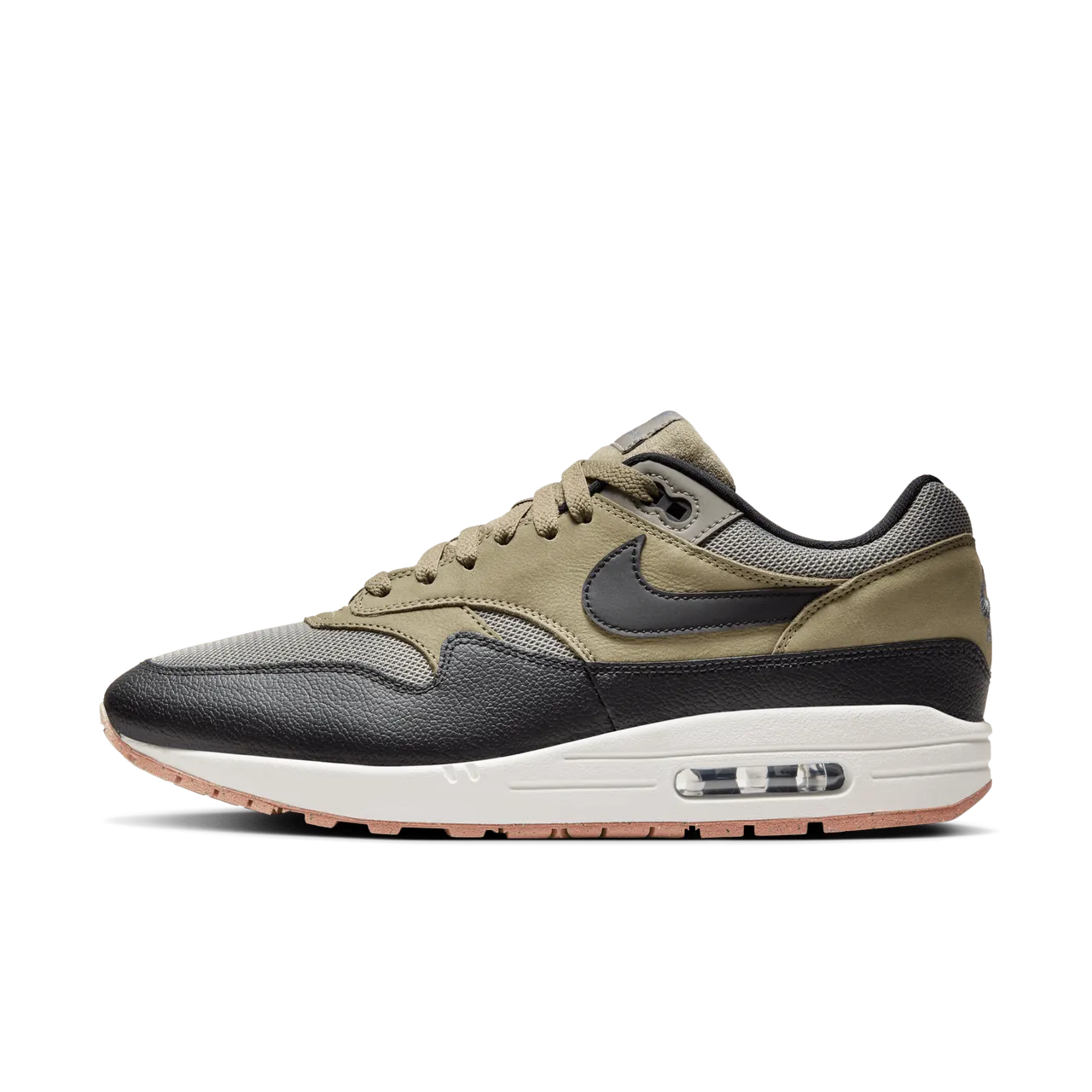 Nike Air Max 1 SC Men's Shoes - Grey - Leather