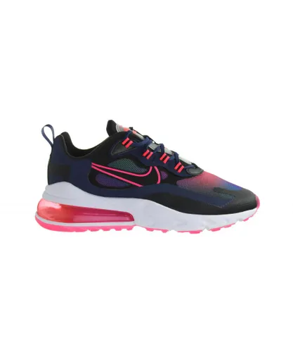 Nike Air Max 270 React SE LaceUp Multicolor Synthetic Womens Trainers CK6929 400 - Multicolour